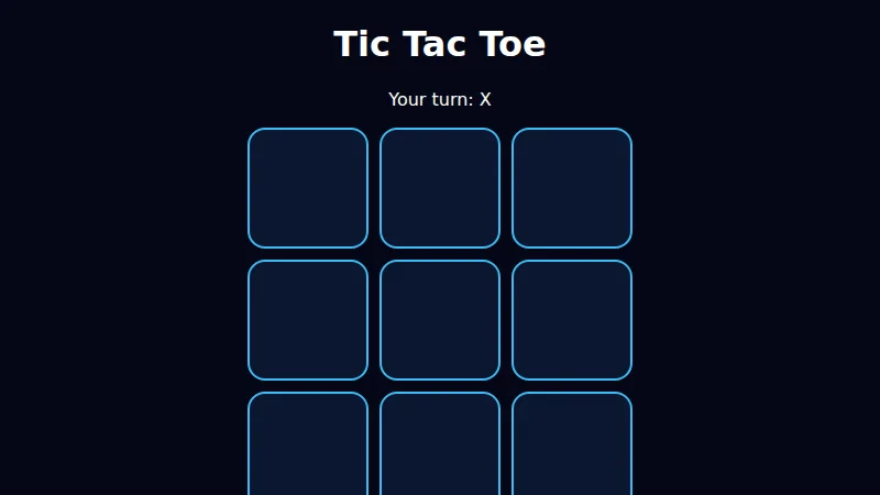 Tic Tac Toe